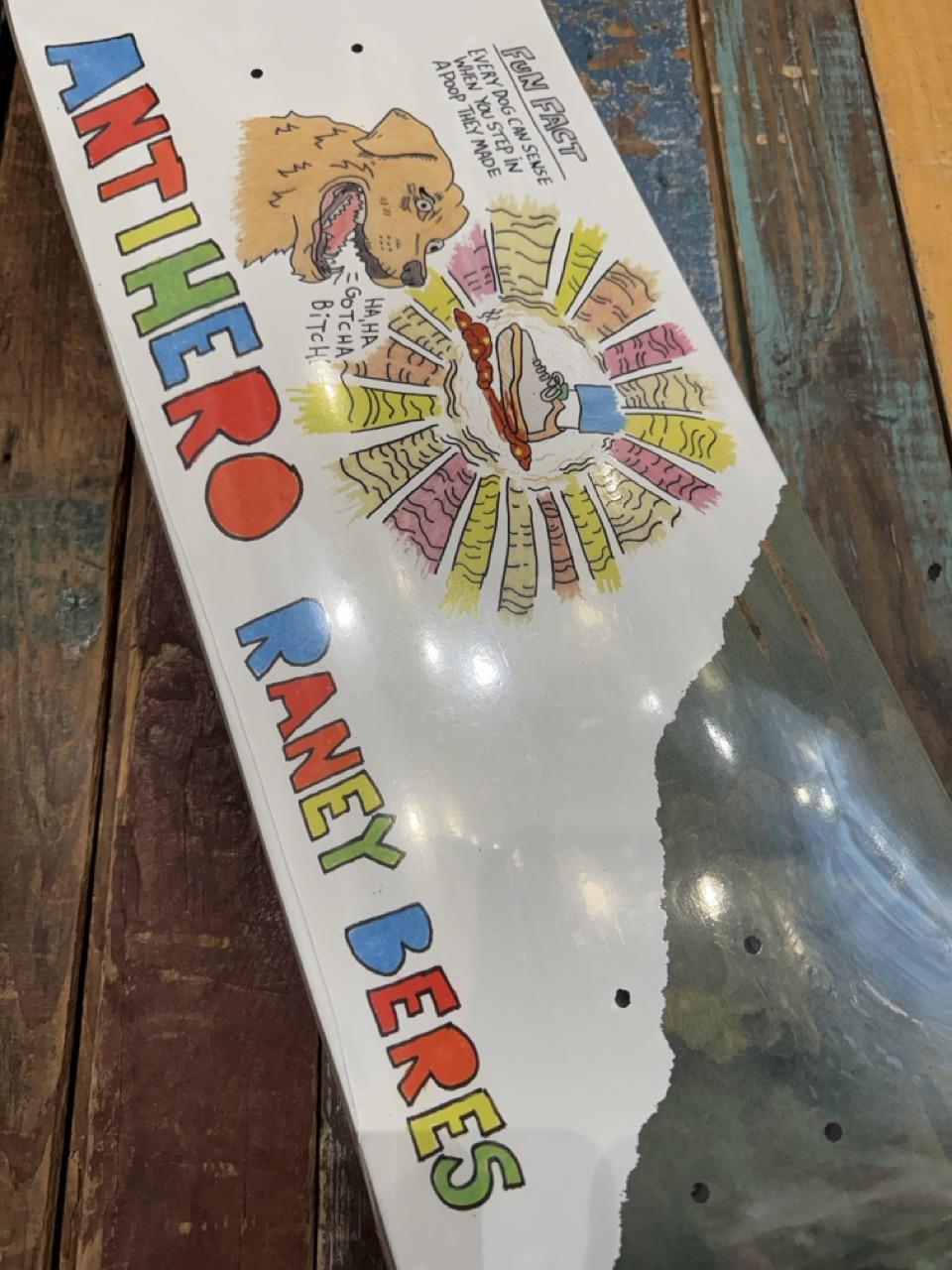 Anti-Hero RANEY Beres POROUS RD3 8.5" Deck