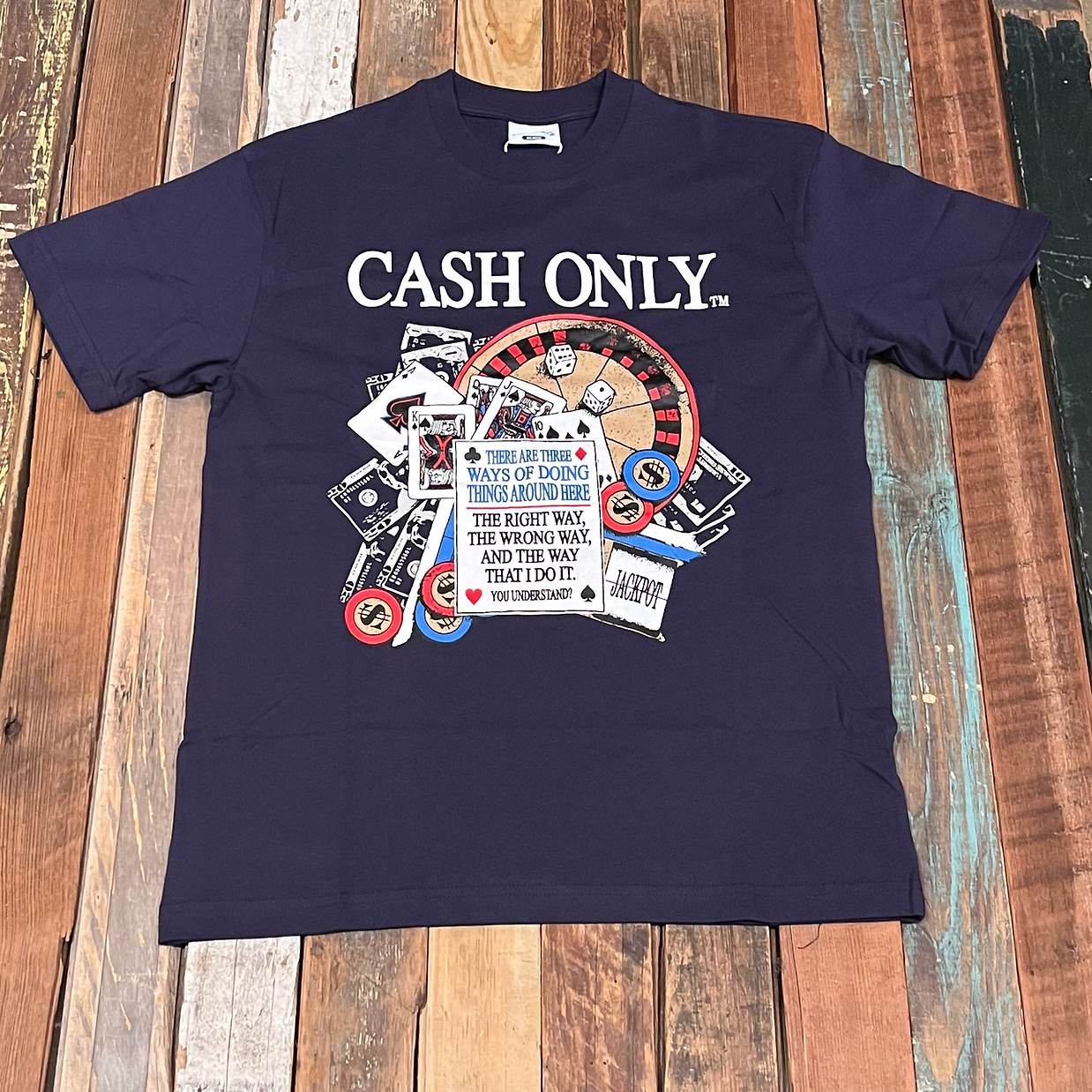 Casino Tee Navy