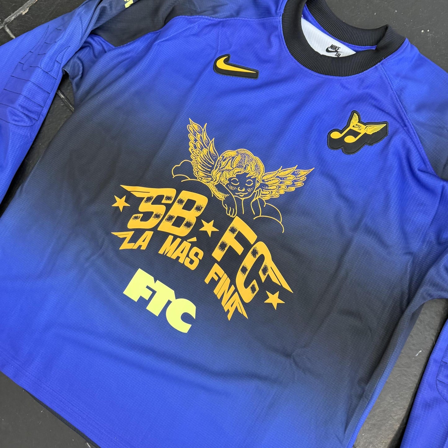 Nike SB Club 58 Longsleeve Jersey (Dark Concord)