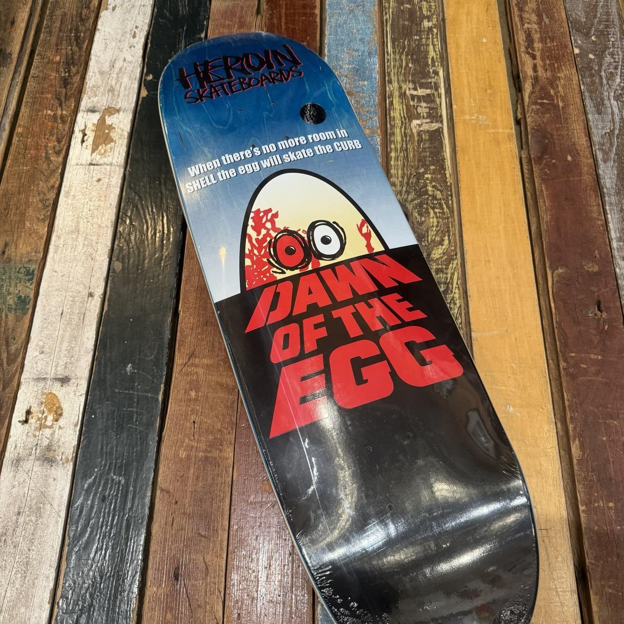 Heroin Skateboards Dawn Of The Egg Deck 9.4"