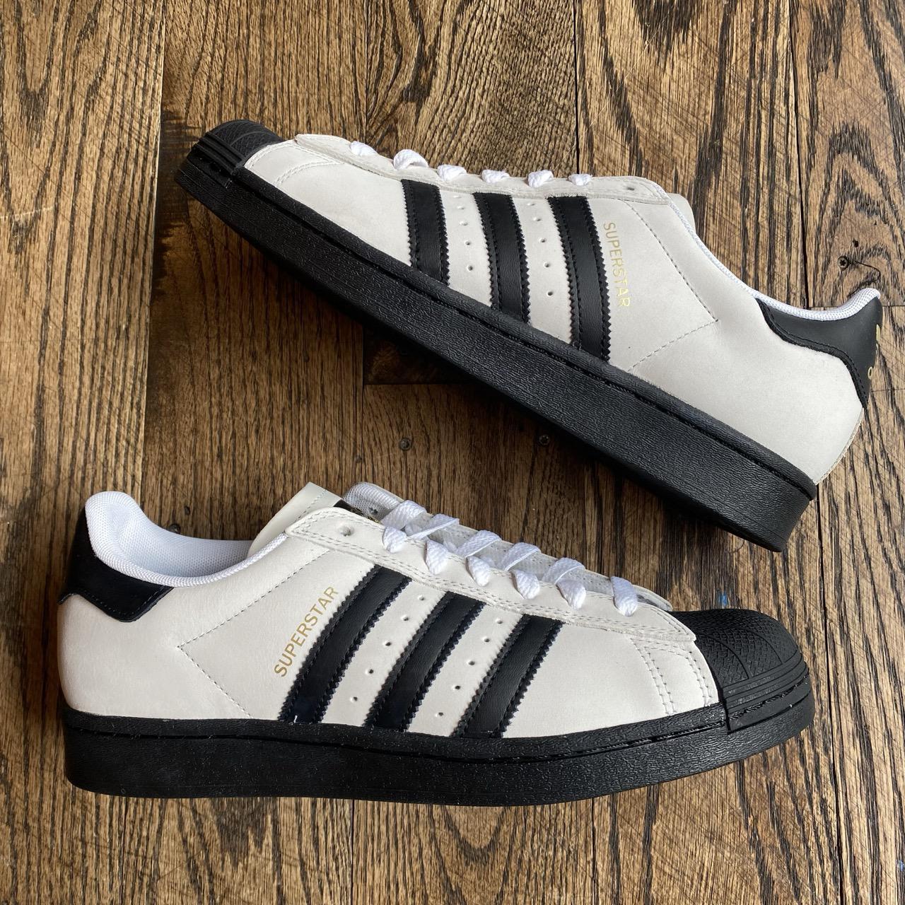 Adidas Skateboarding Superstar ADV (White/Black/White) Suede Shoes Adidas Skateboarding Superstar ADV (White/Black/White) Suede Shoes