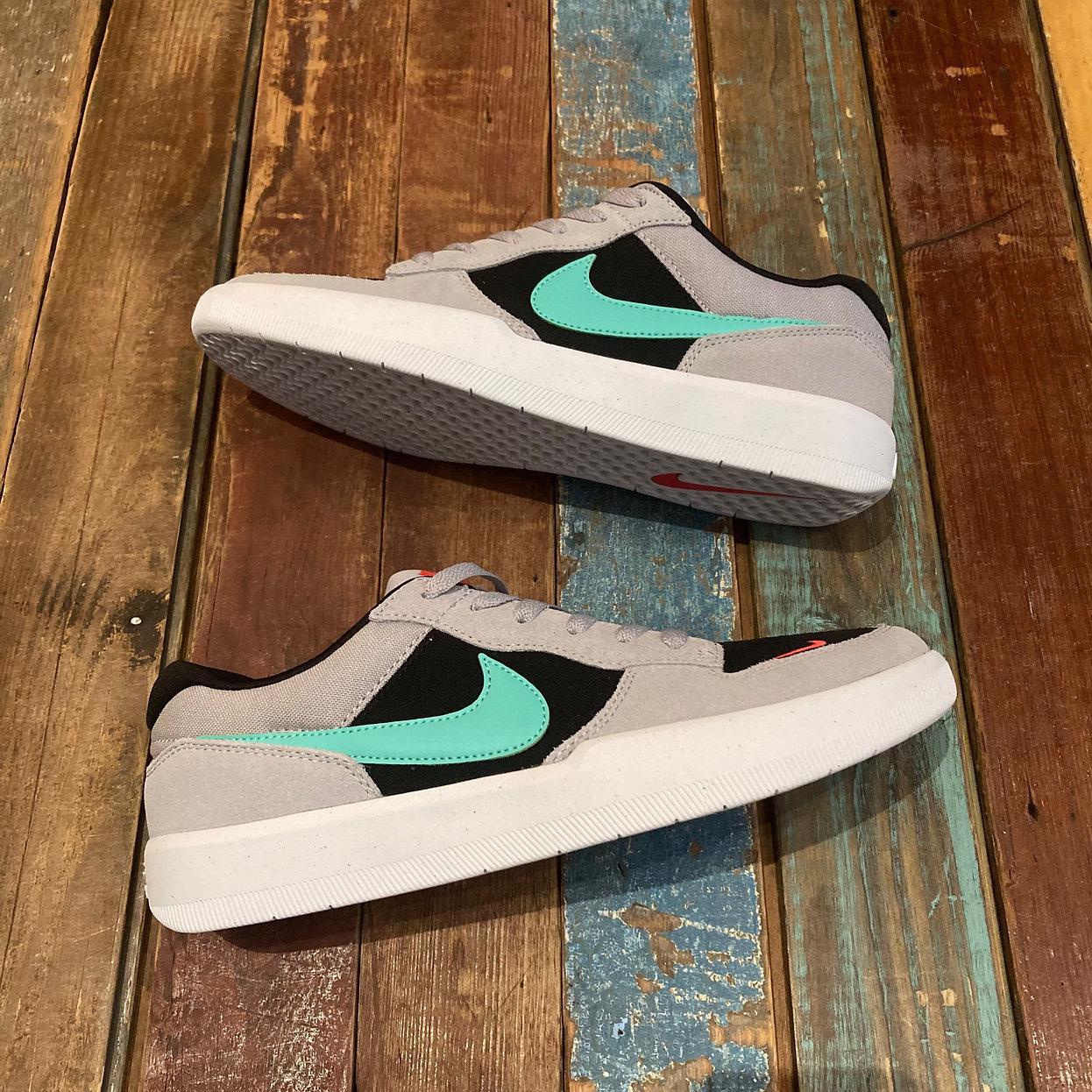 Nike SB Force 58 Wolf Grey Black Light Menta CZ2959-006