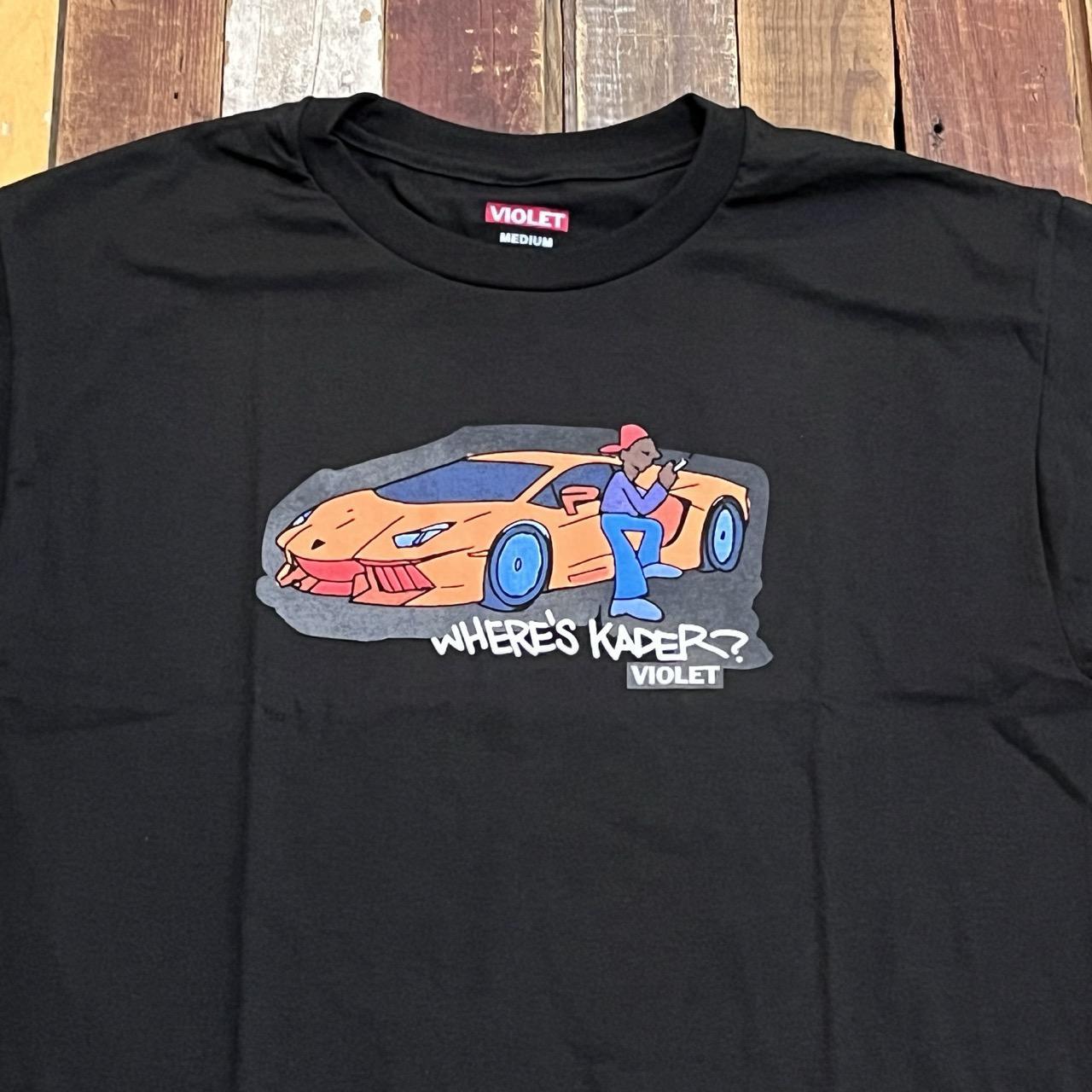 Violet Skateboards "WHERE'S KADER?" T-Shirt