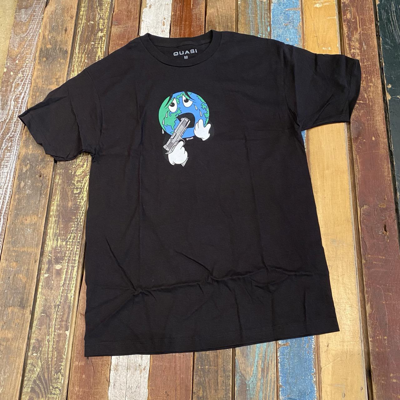 Quasi World Black Tee