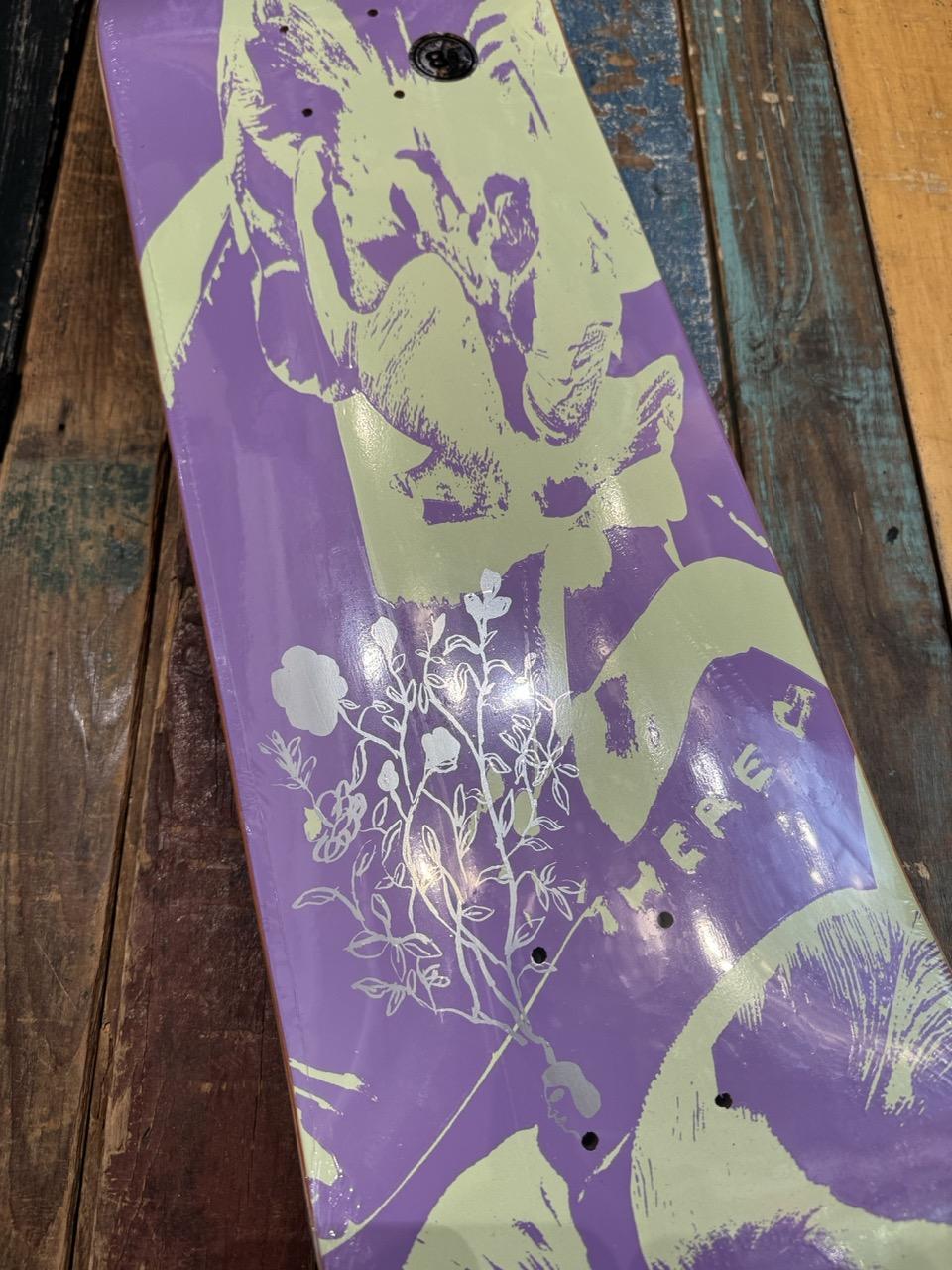There Skateboards LAU BLOOM GLOW 8.5" Deck