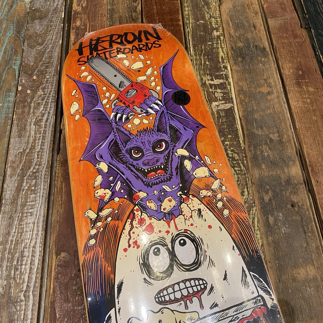 Heroin Skateboards Franky Villiani Guest Egg Deck 9.5"