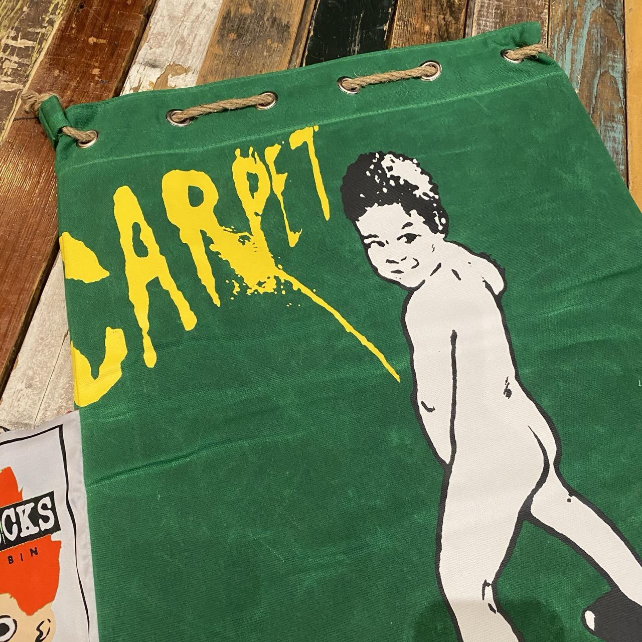 Carpet Company Canvas Laundry Bag - Green