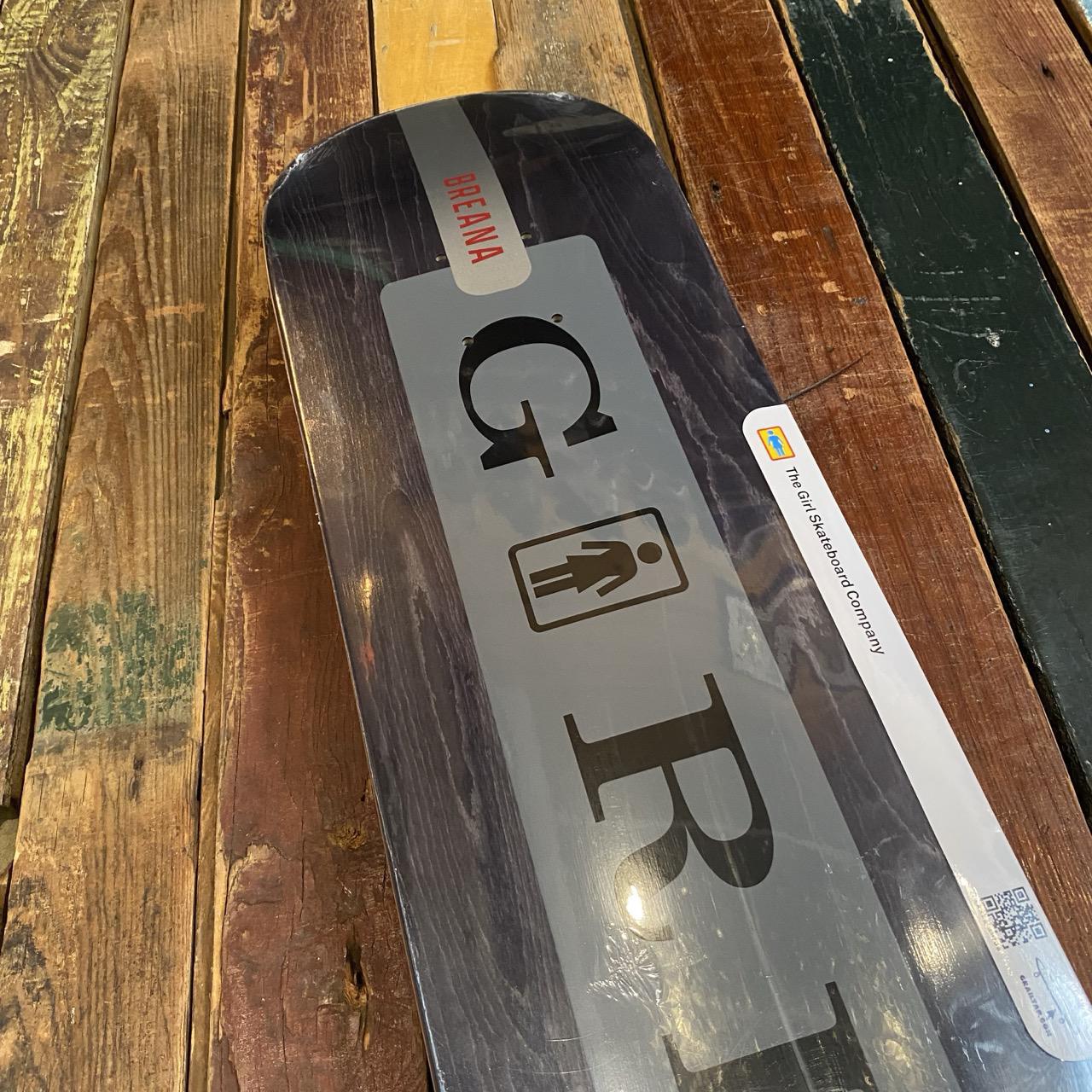 Girl Geering Serif Deck 8.0"