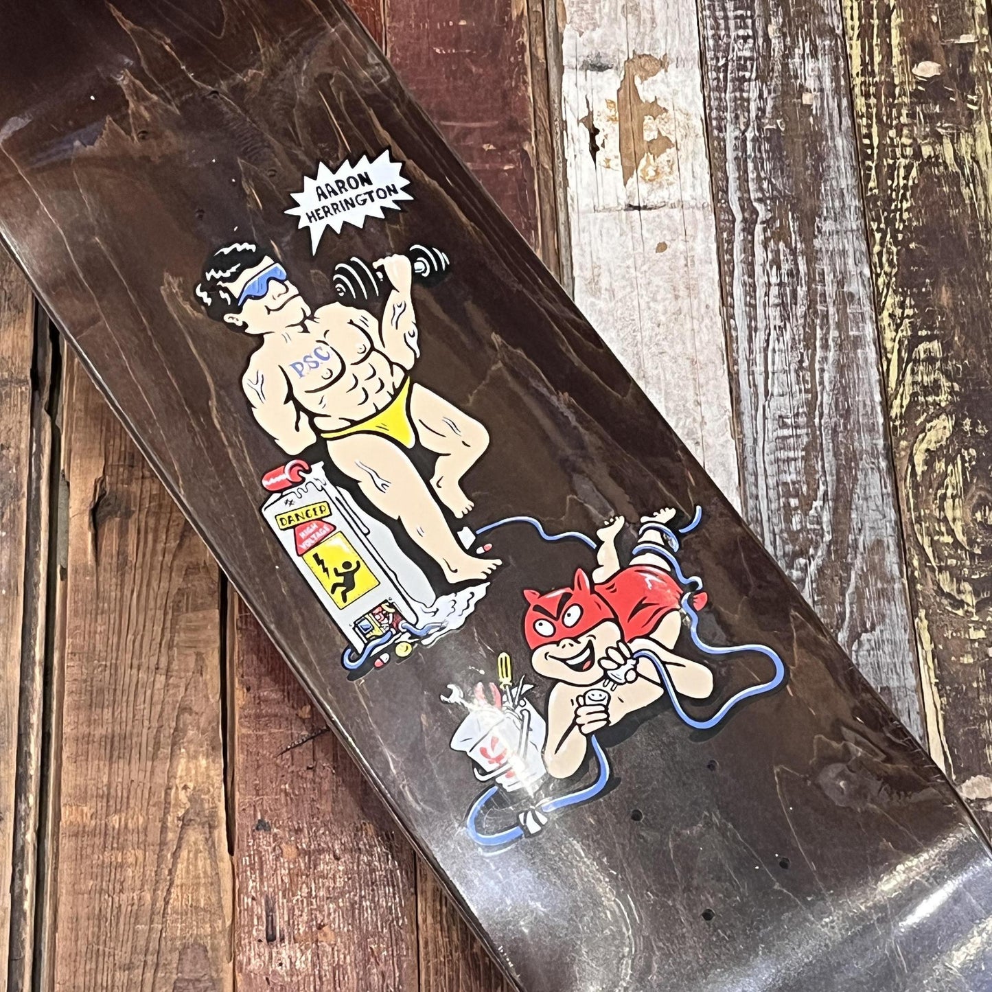 Aaron Herrington - Pumping Iron 8.5" Deck