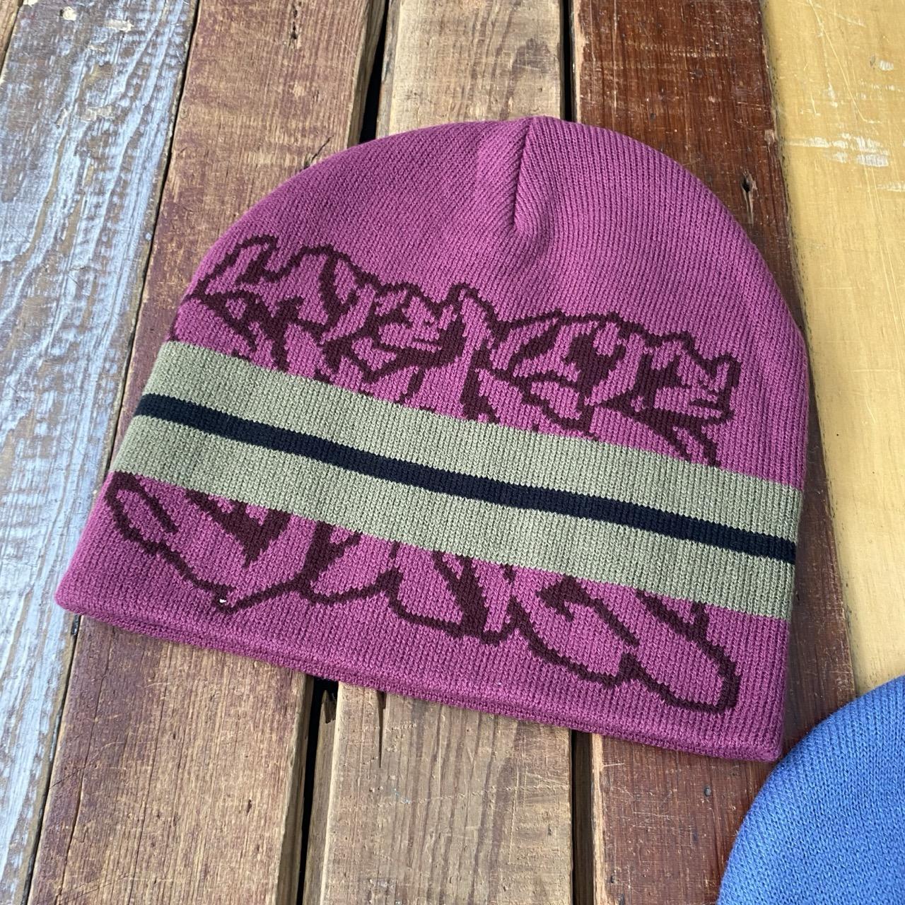 LATE NITE STARS - Stripe Beanie
