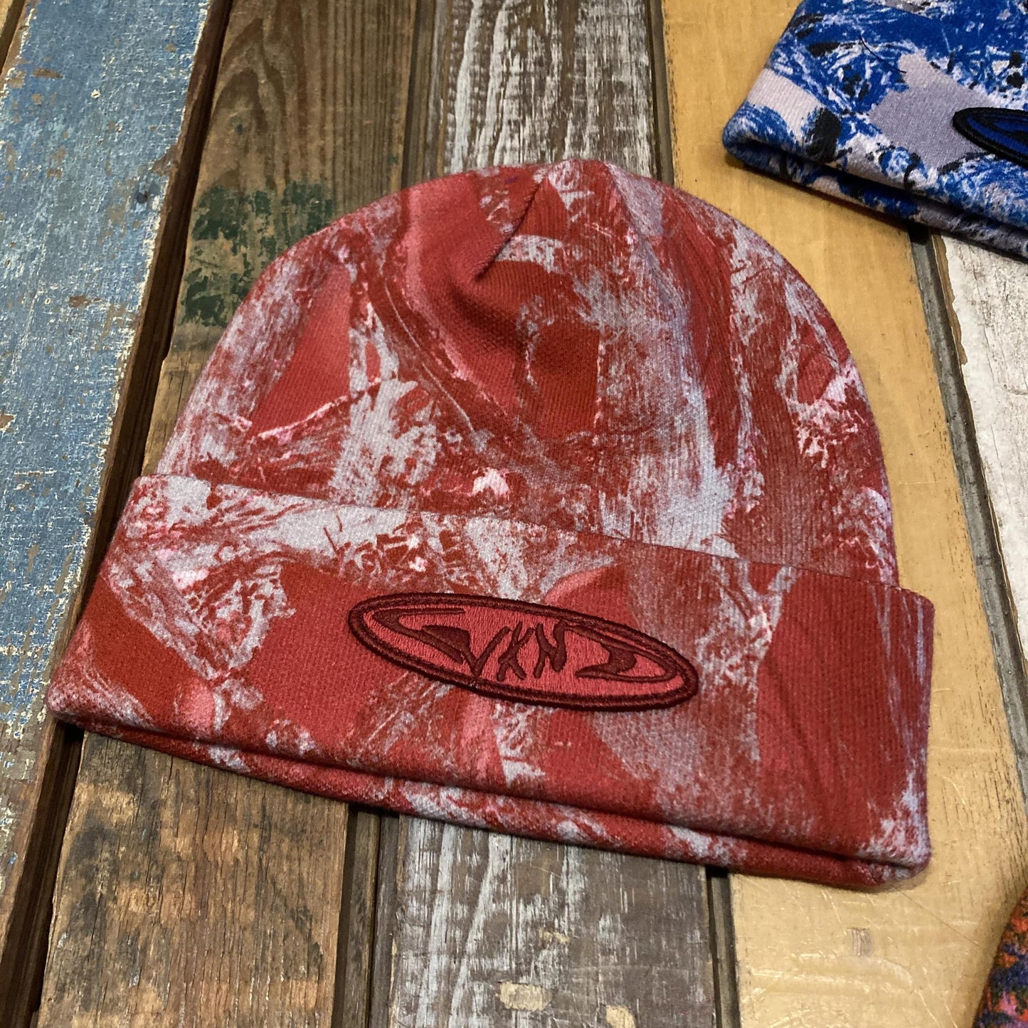 GRADIENT CAMO BEANIE