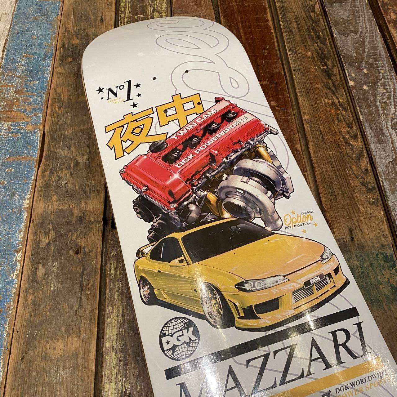 DGK Only Option Mazzari Deck Yellow - 8.38"