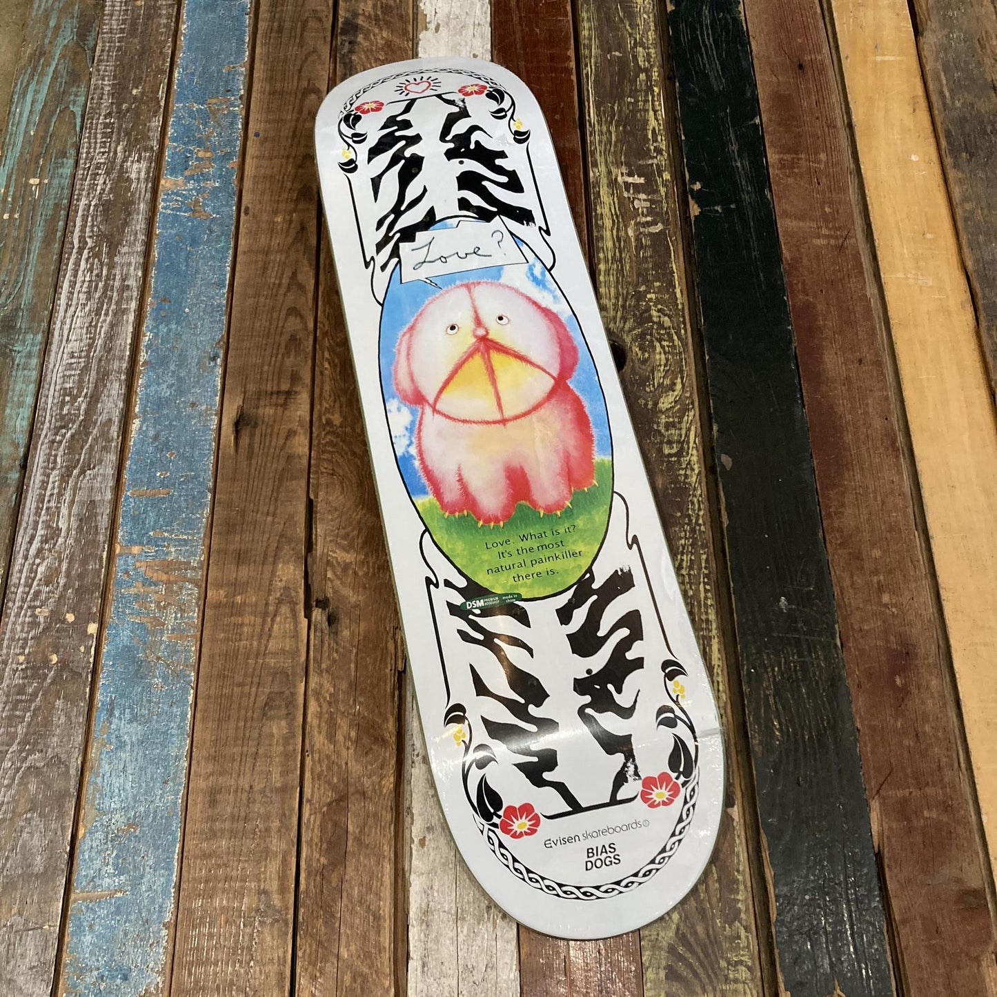 EVISEN LOVE DECK 8.38"