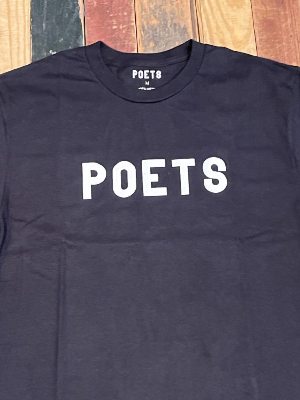 POETS OG FLOCK TEE (BLACK/WHITE)