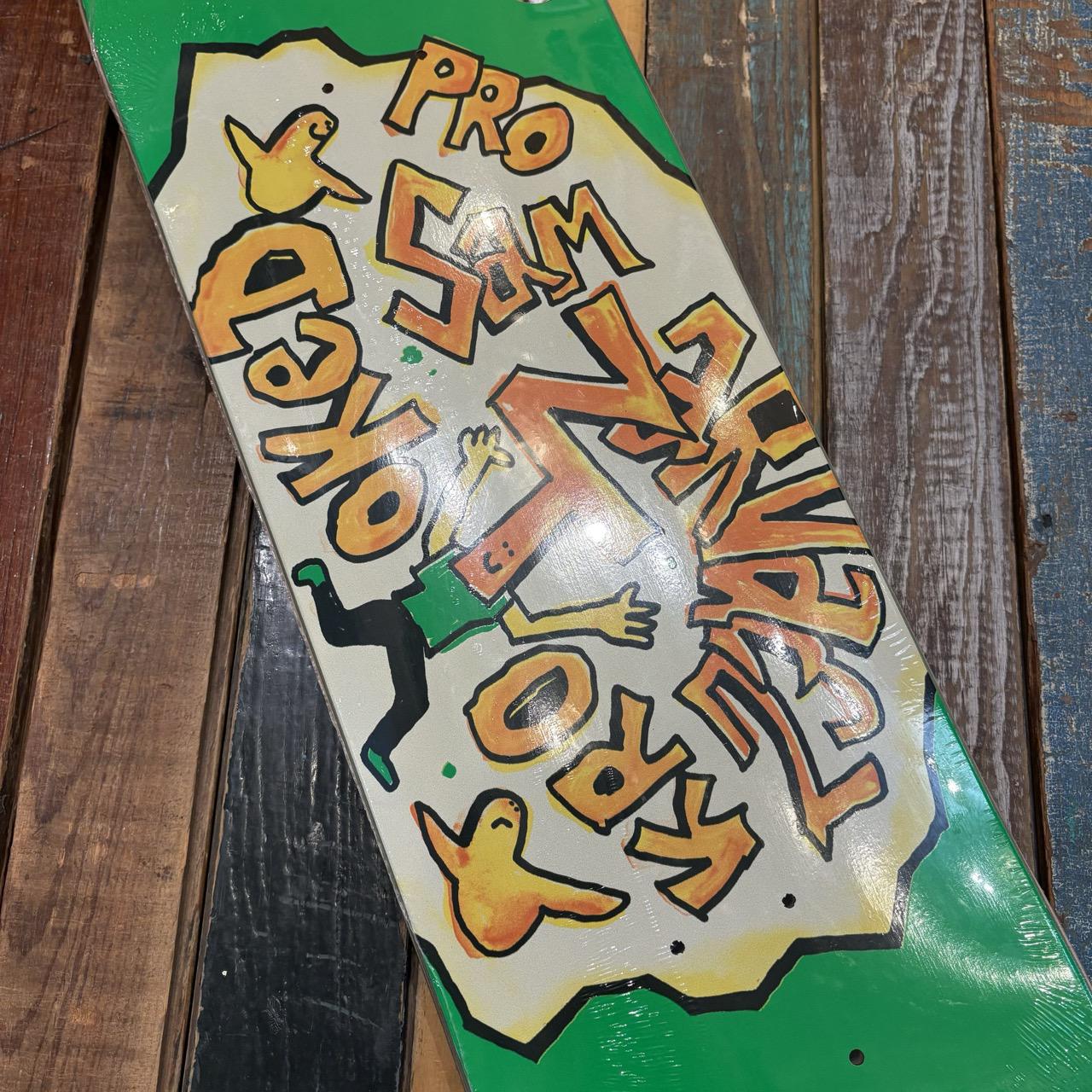 Krooked Sam Navarez (Green) 8.5" Deck