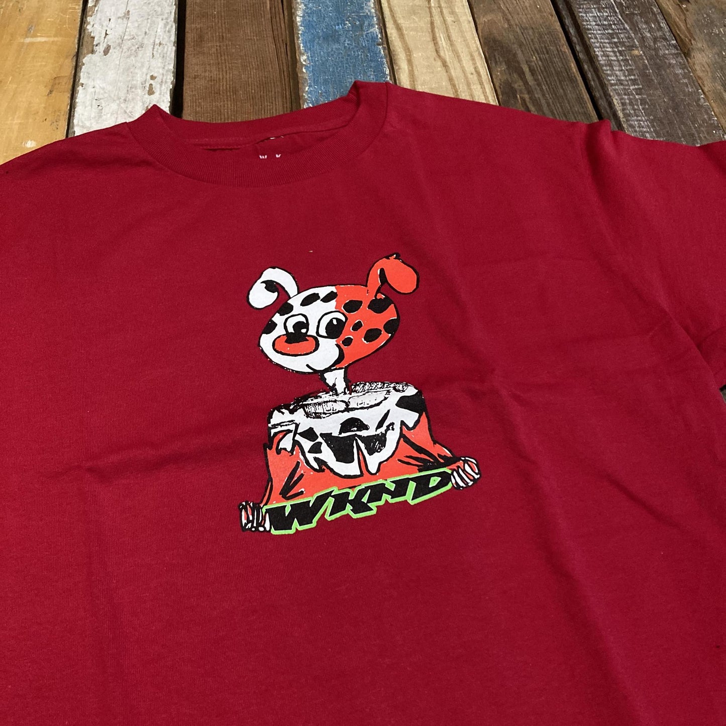 RIP TORN TEE CARDINAL