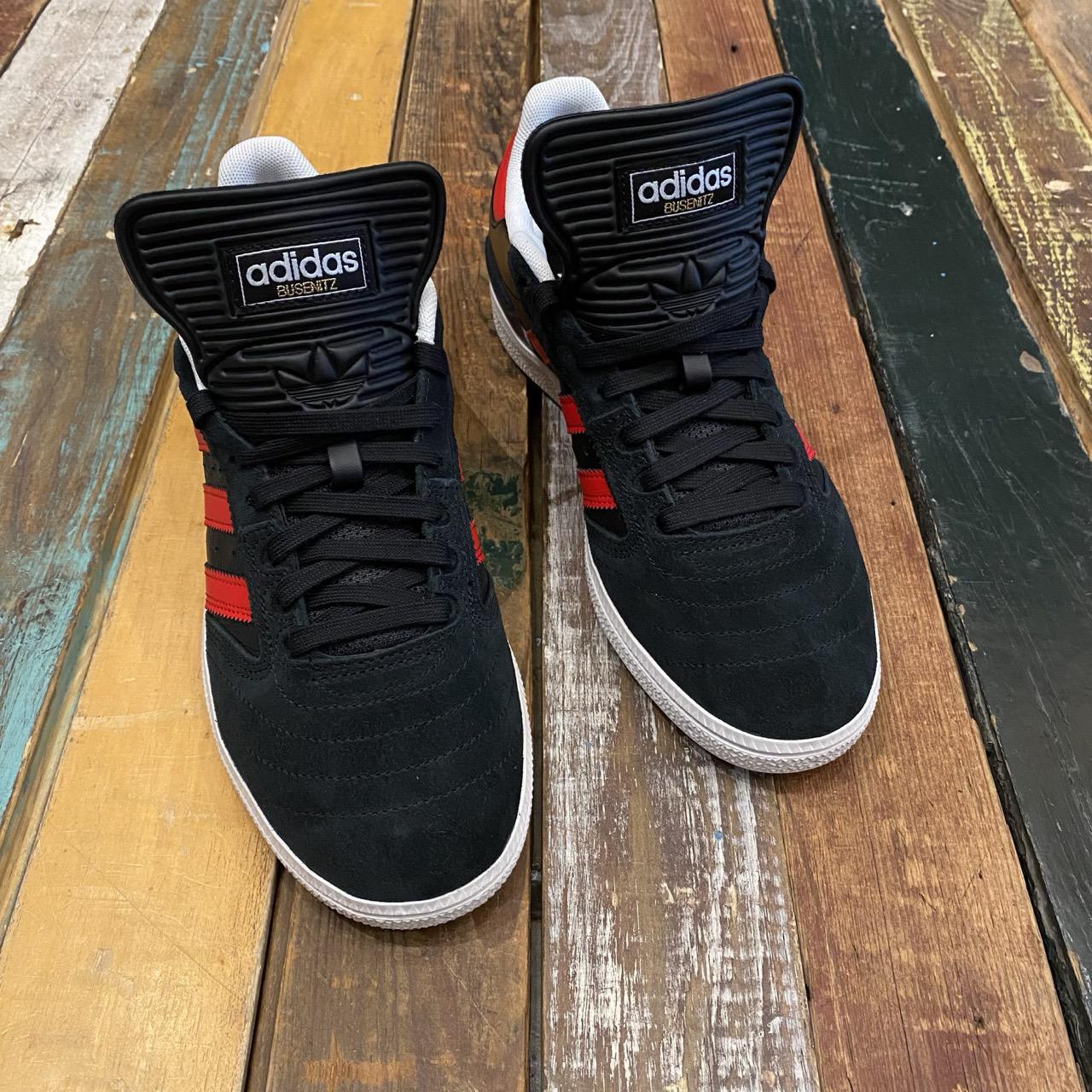 Adidas Busenitz (Core Black/Zero Metallic/Better Scarlet)