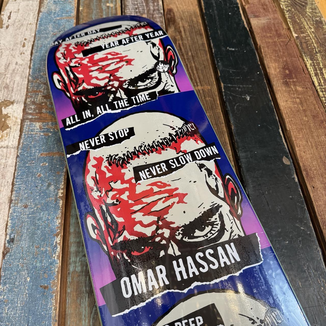 BlackLabel Omar Hassan "NEVER STOP" 8.25" Deck
