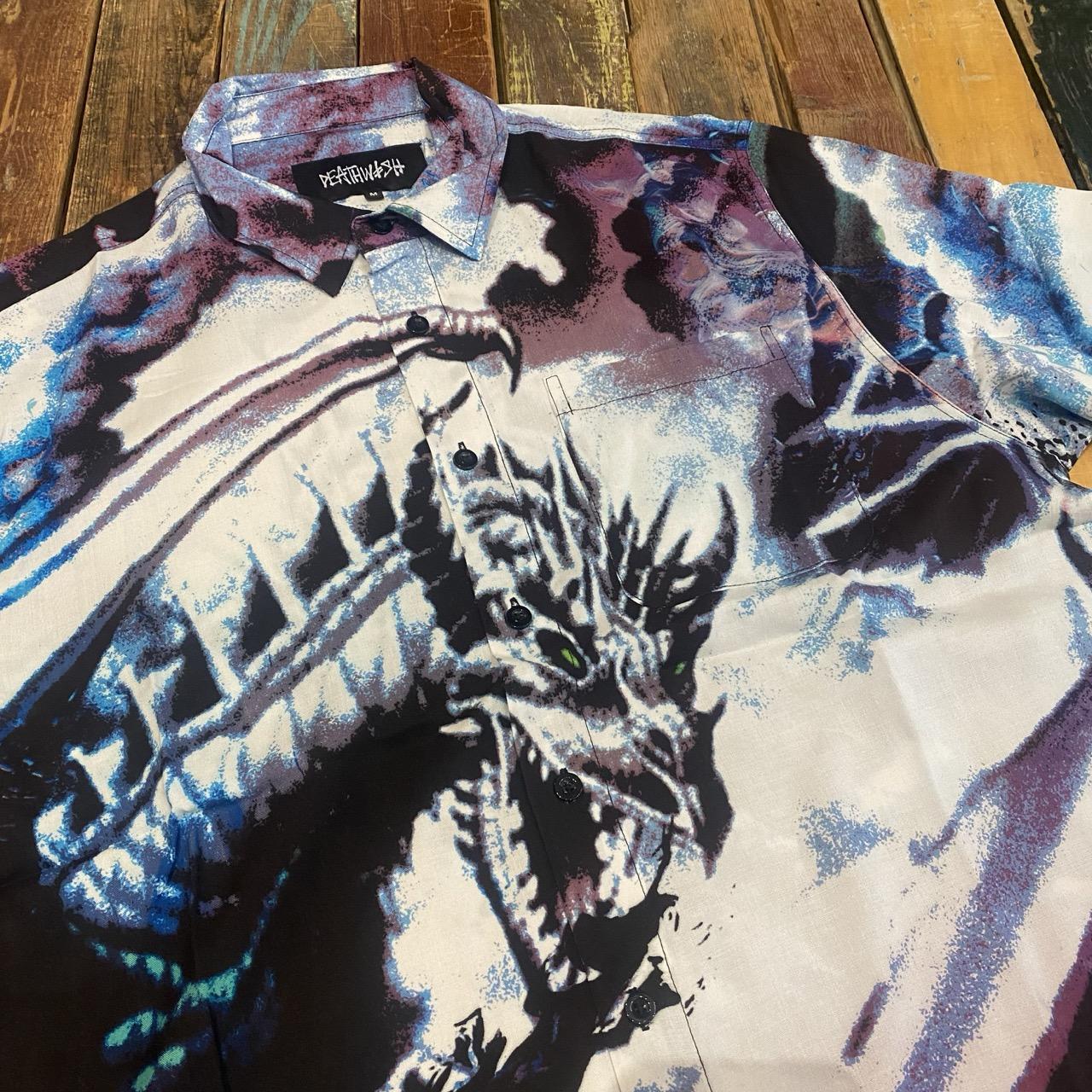 Deathwish Inferno Rayon Button Up