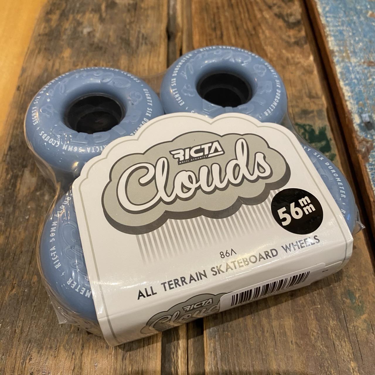 56mm Clouds Sky Blue 86a Ricta Wheels