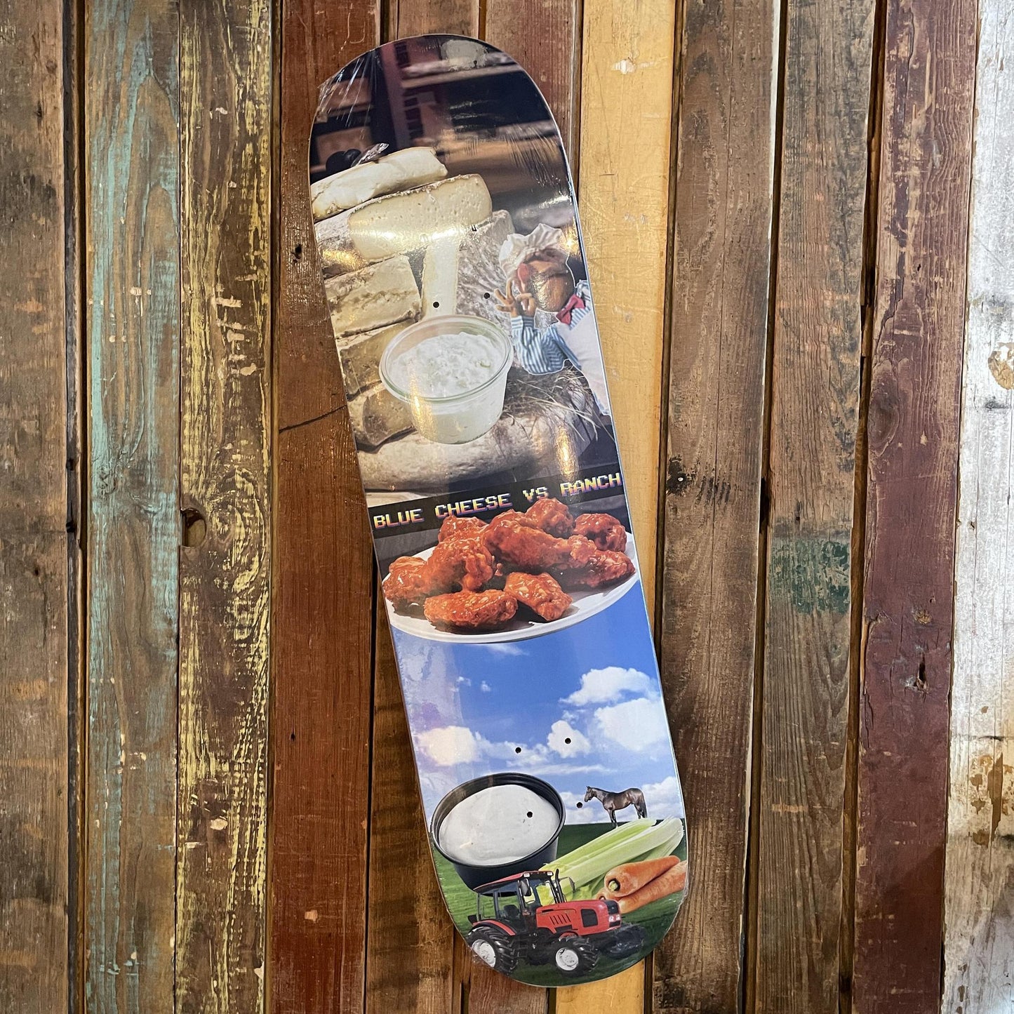 Blue Cheese vs. Ranch Board 8.3