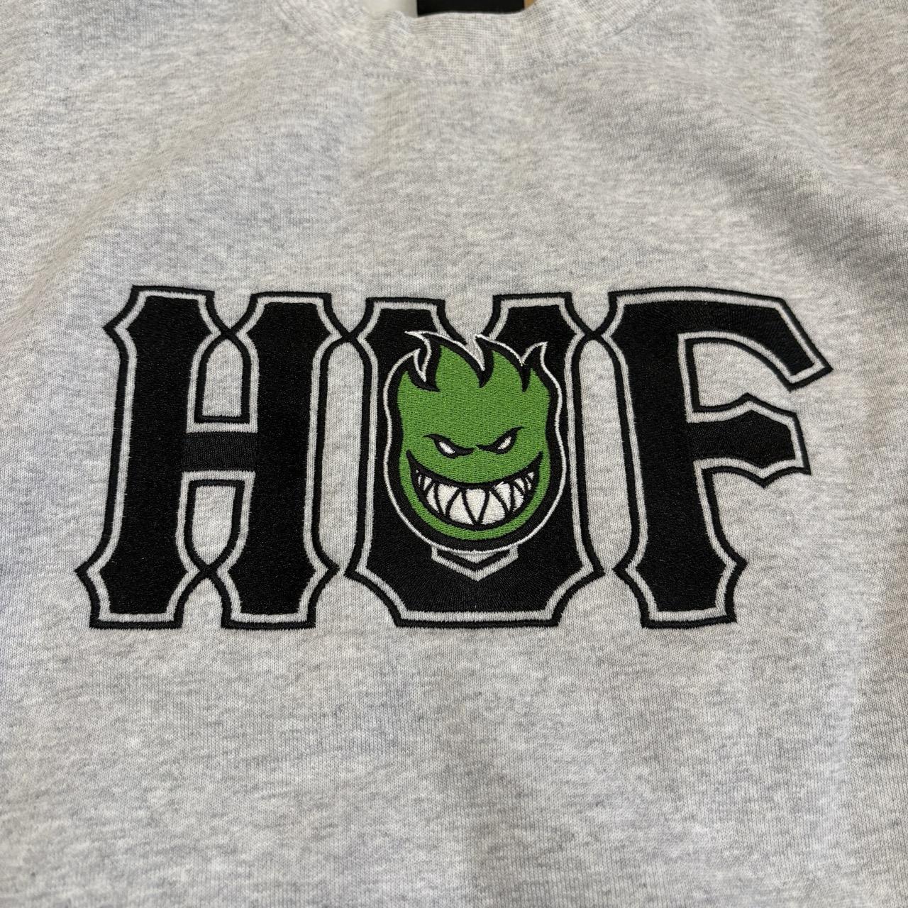 HUF X SPITFIRE Union Crewneck - (HEATHER GREY)