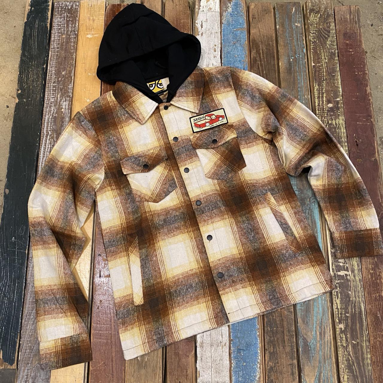Krooked Double OK Flannel Brown