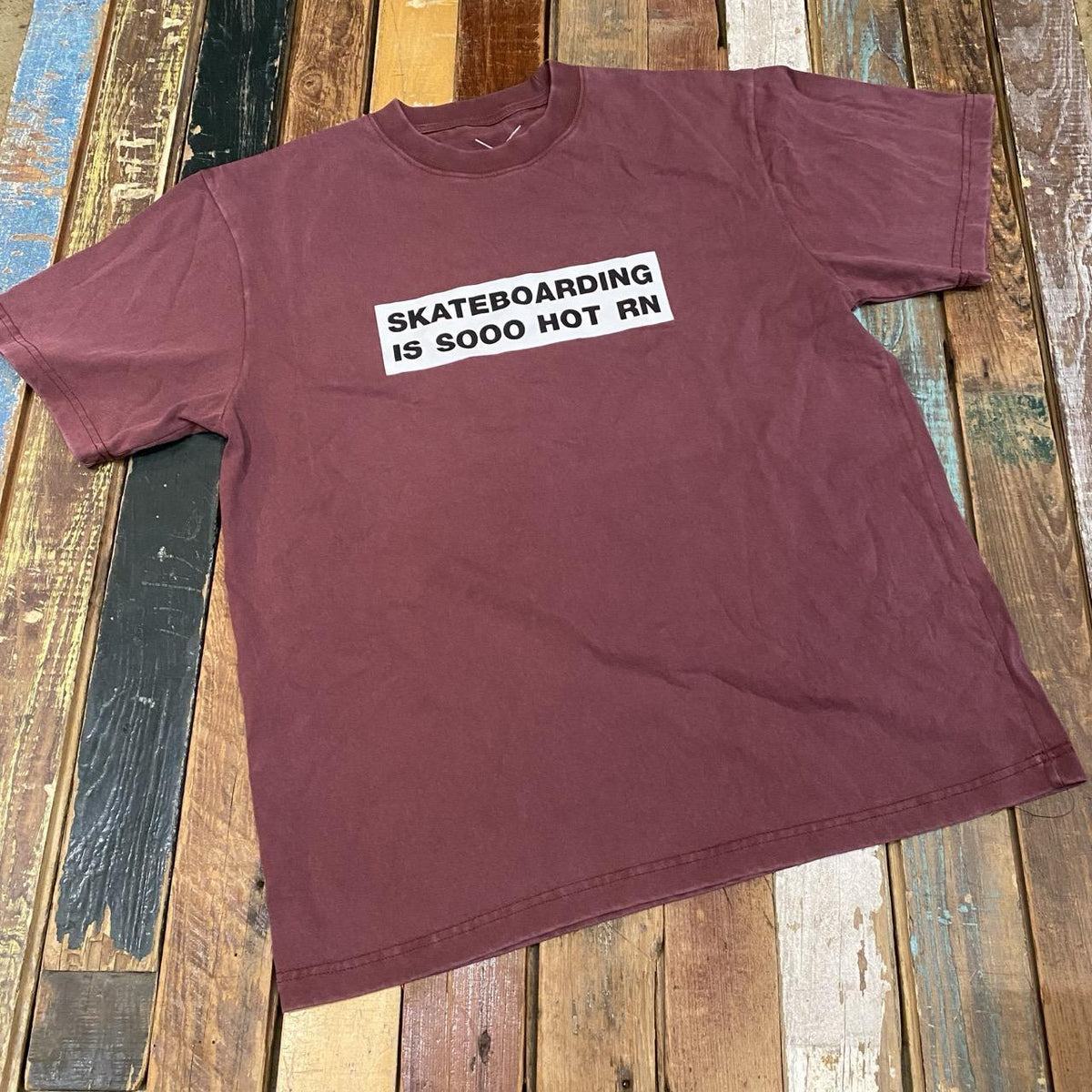 Color Bars - "Skateboarding Is So Hot" Tee