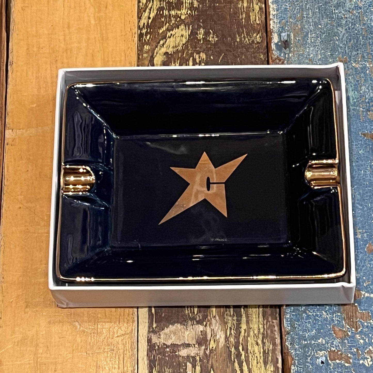 C STAR ASHTRAY (Blue)