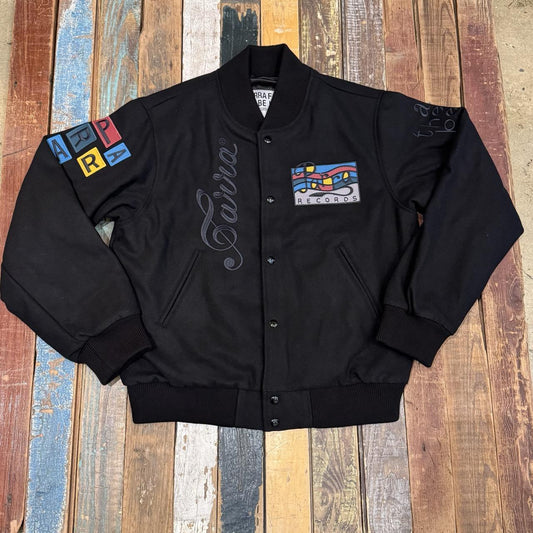 Parra "All The Best" Varsity Jacket (Black)