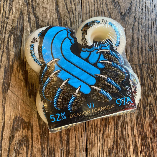 Powell Peralta DRAGON FORMULA Blue 97A Zach Doelling 52X31MM