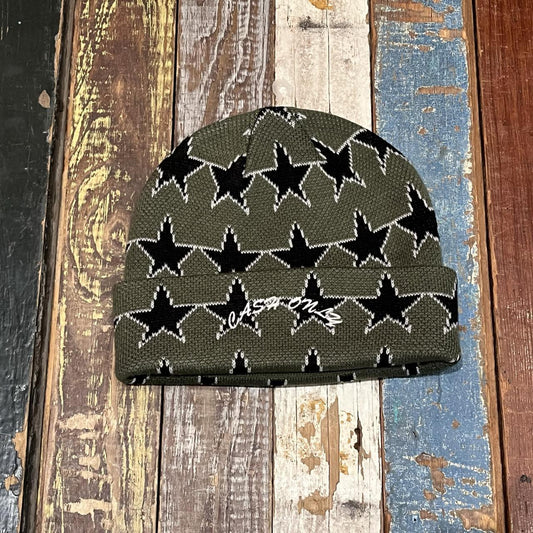 Cash Only Star Beanie