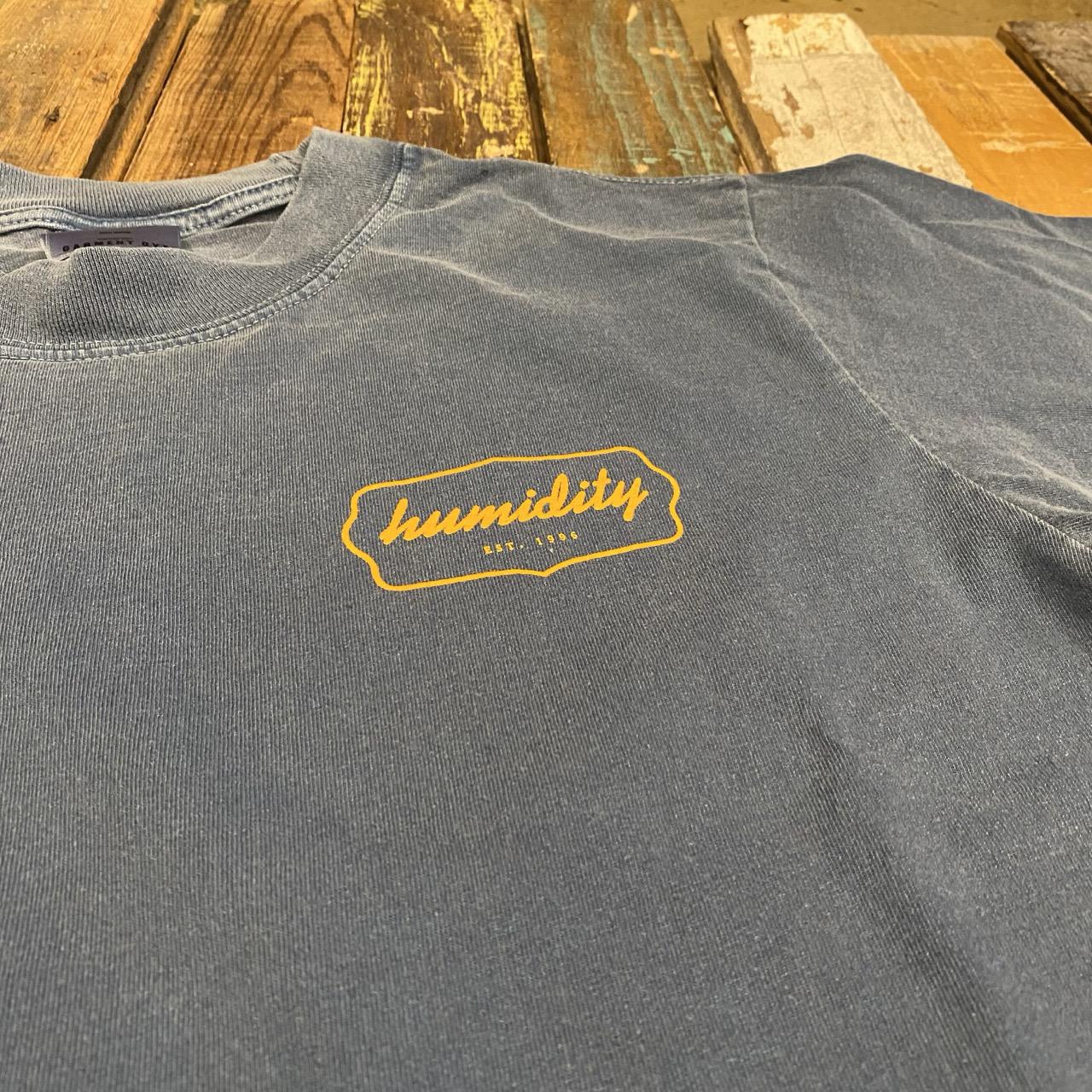 Washed Denim Badge Tee