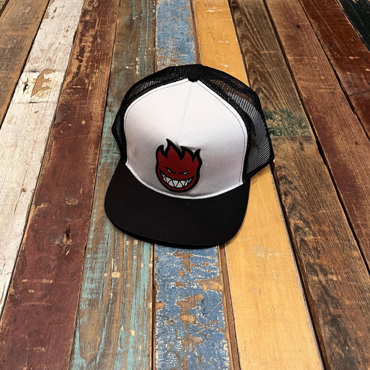 Spitfire Bighead Fill Trucker (White/Black)