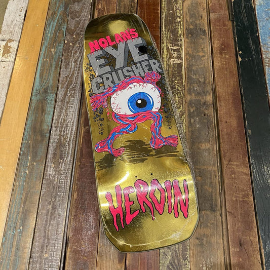 Heroin Skateboards Nolan's Eye Crusher Deck 10.0"