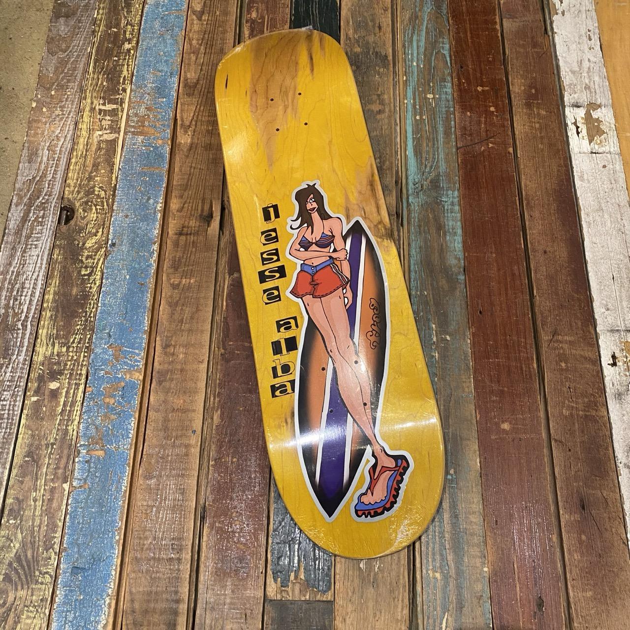 Frog Surfer Girl (Jesse Alba) Deck - 8.25