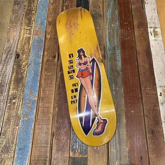 Frog Surfer Girl (Jesse Alba) Deck - 8.25