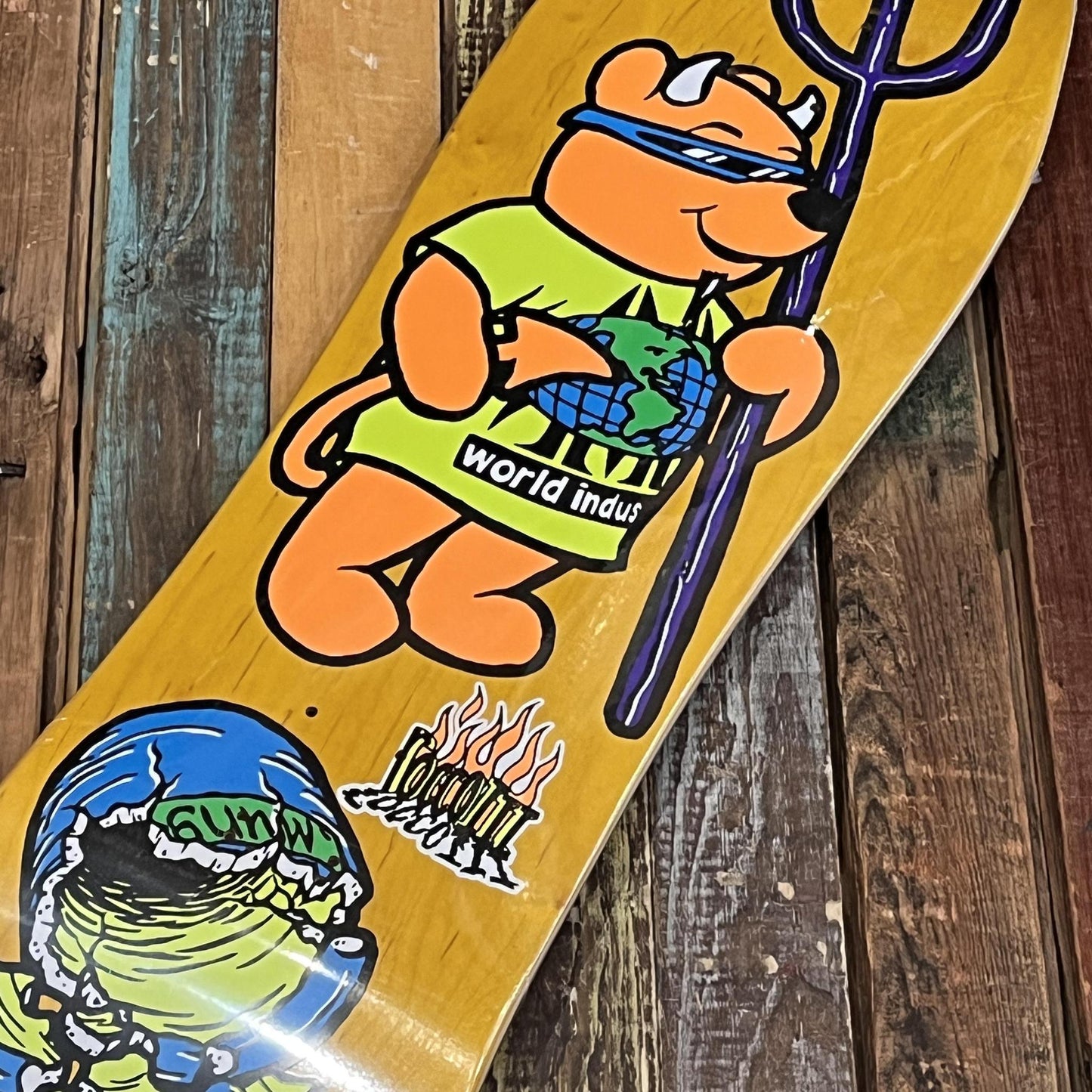 World LTD Steve Rocco III Screenprinted Deck - 9.75"