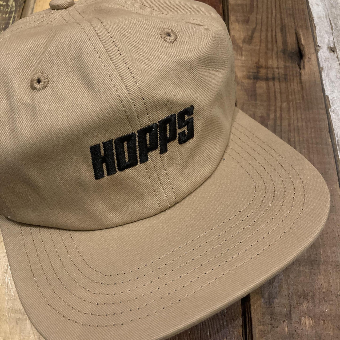 BIGHOPPS 6 PANEL STRAPBACK KHAKI