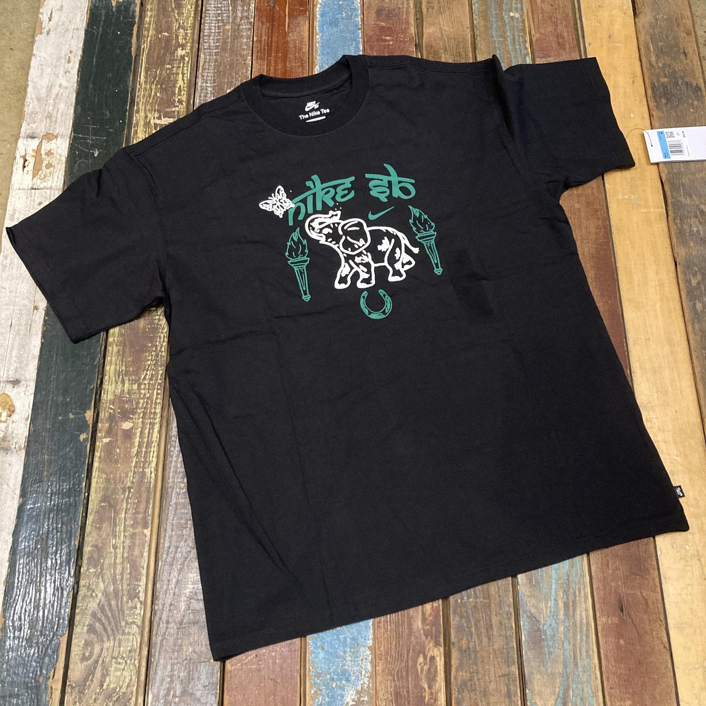 Nike SB Max90 Elephant Skate Tee Shirt - Black