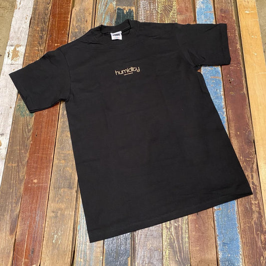 humidity Calvin Tee (Black And Peach)