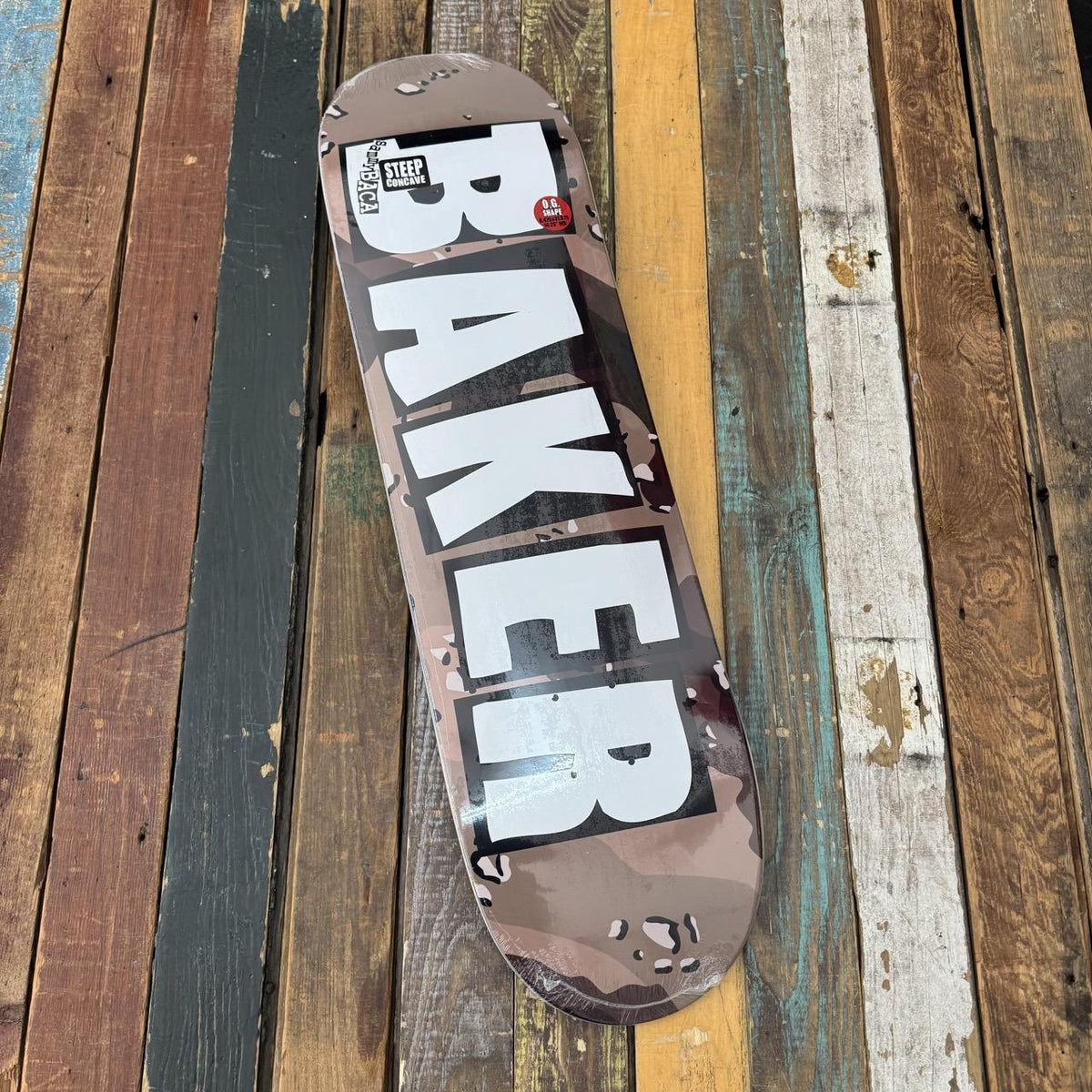 Baker Sammy Baca Brand Logo Desert Storm Deck 8.4"