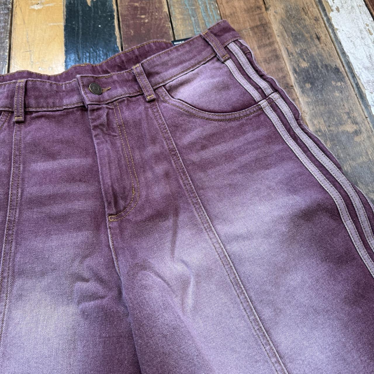 Adidas Tyshawn Denim Shorts (Maroon)