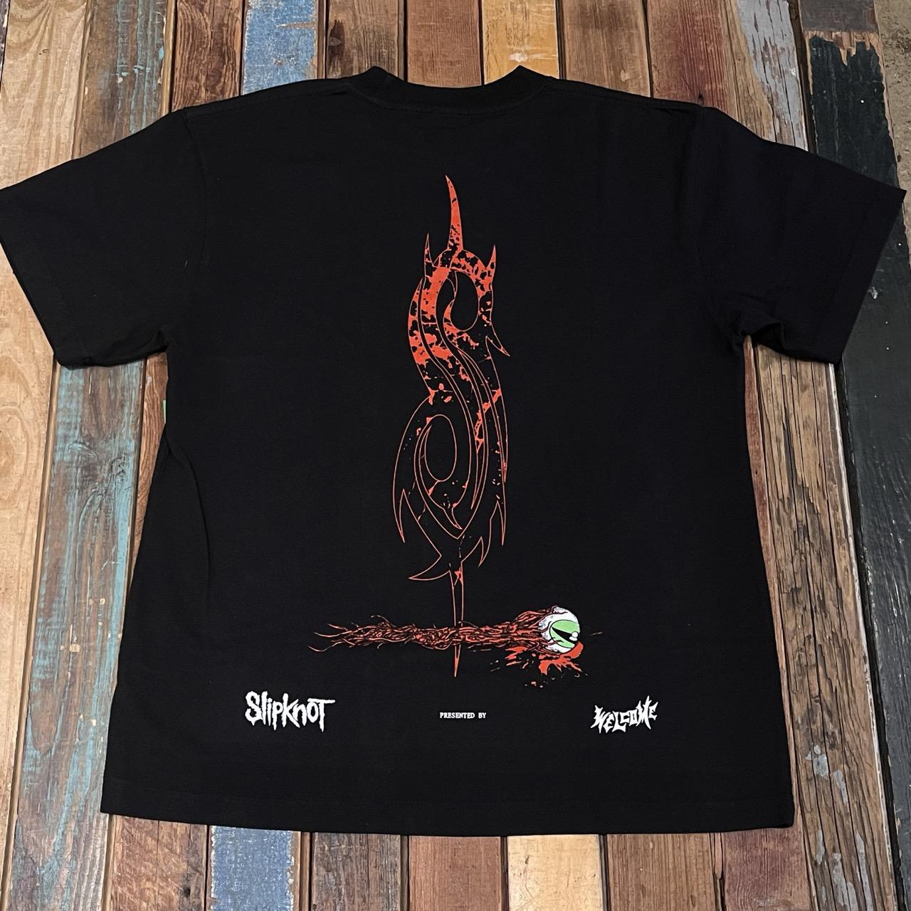 Welcome X Slipnot SPIT IT OUT T-Shirt Black
