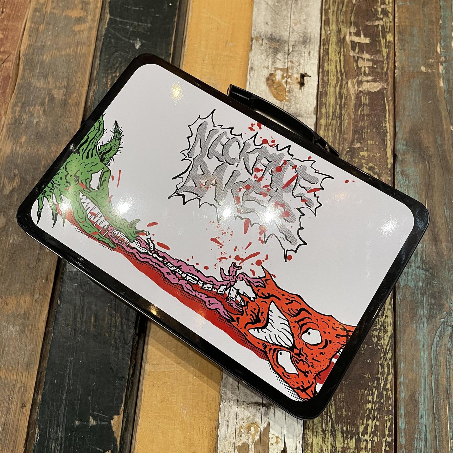 Baker X Neckface Toxic Rats Tin Lunch Box