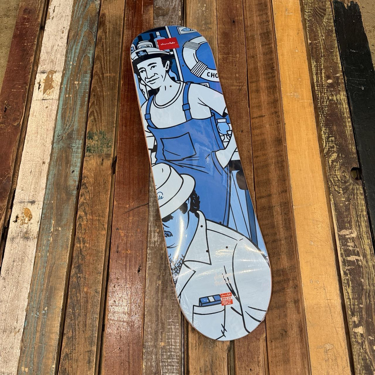 Chocolate TRAHAN BAR SERIES III 8.25" Deck