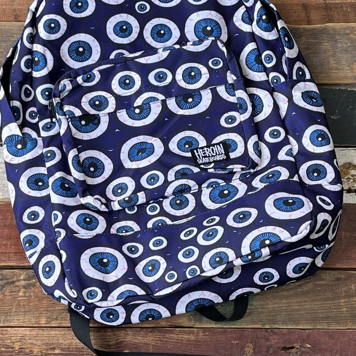 Heroin Skateboards Eyes Backpack
