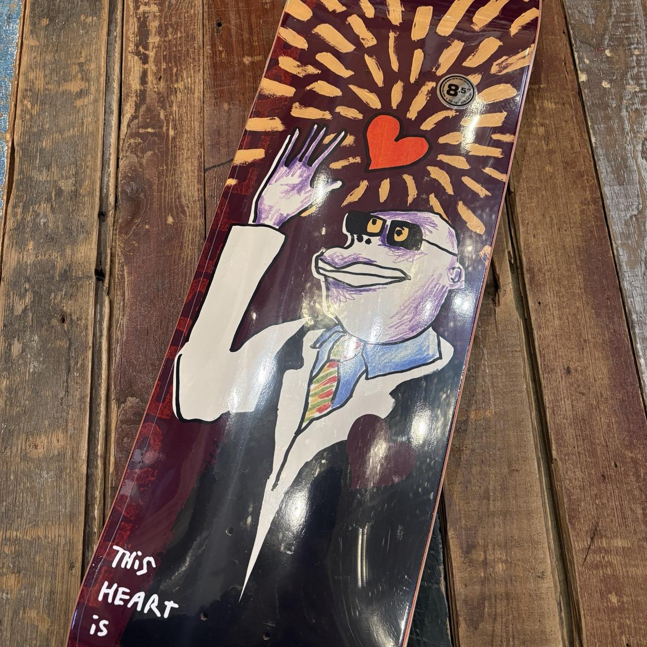 Krooked Skateboards KNOX THIS HEART 8.5" Deck
