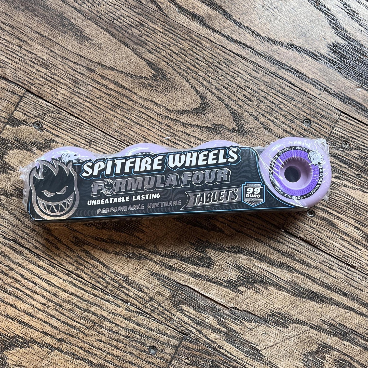 Spitfire Formula Four 99Duro TABLETS PURPLE 52MM