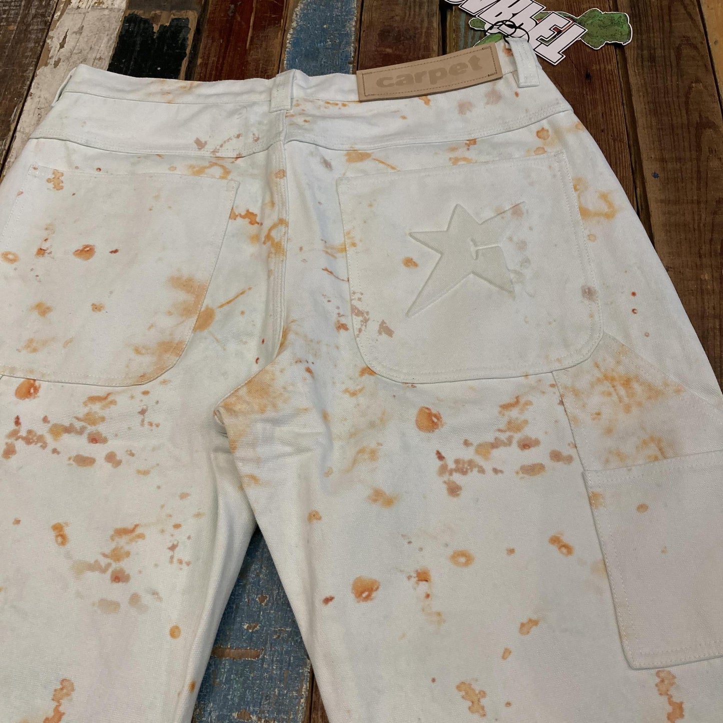 Carpet Company RUST WORK PANTS